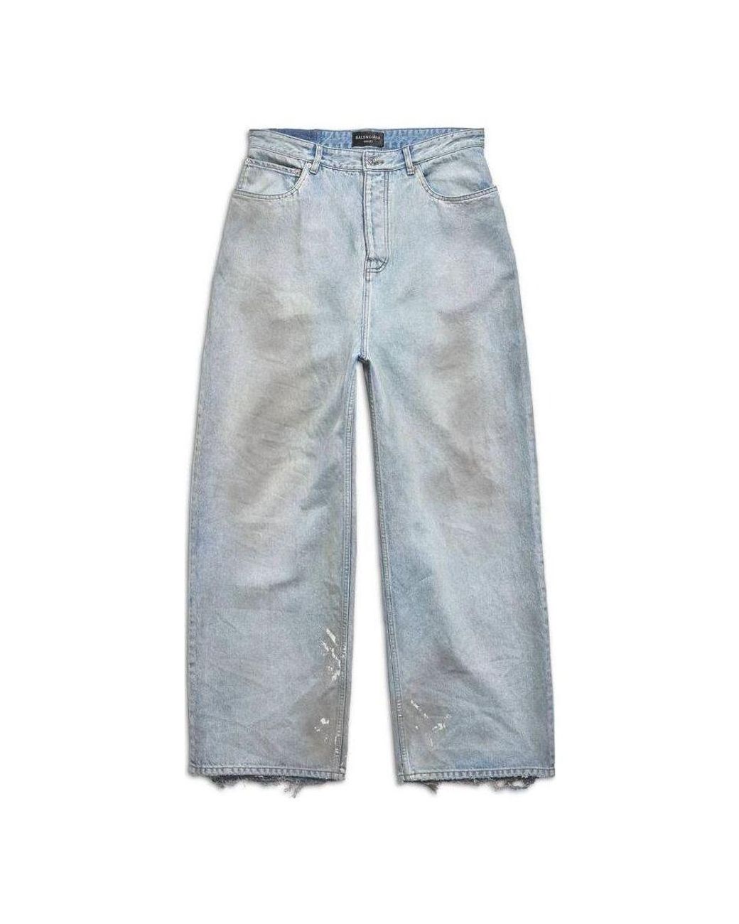 Balenciaga Blue Baggy Pants