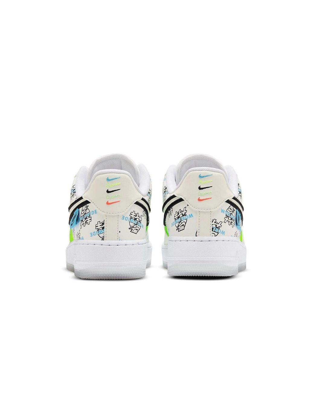 Nike Green Air Force 1 '07 Lv8 'Worldwide Pack for men