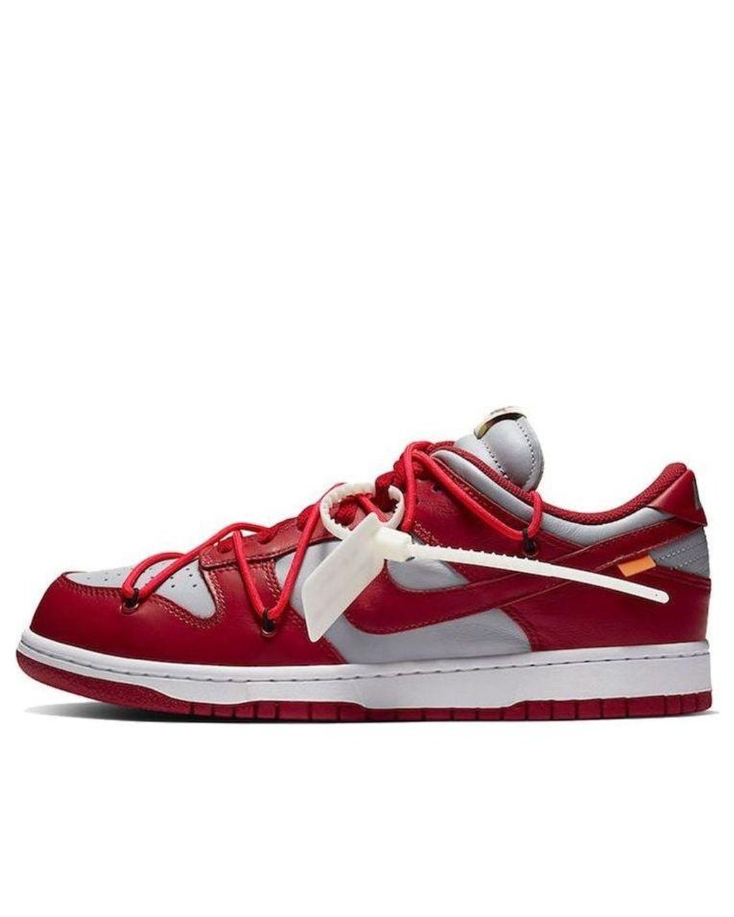 Nike Red X Off- Dunk Low 'University' for men