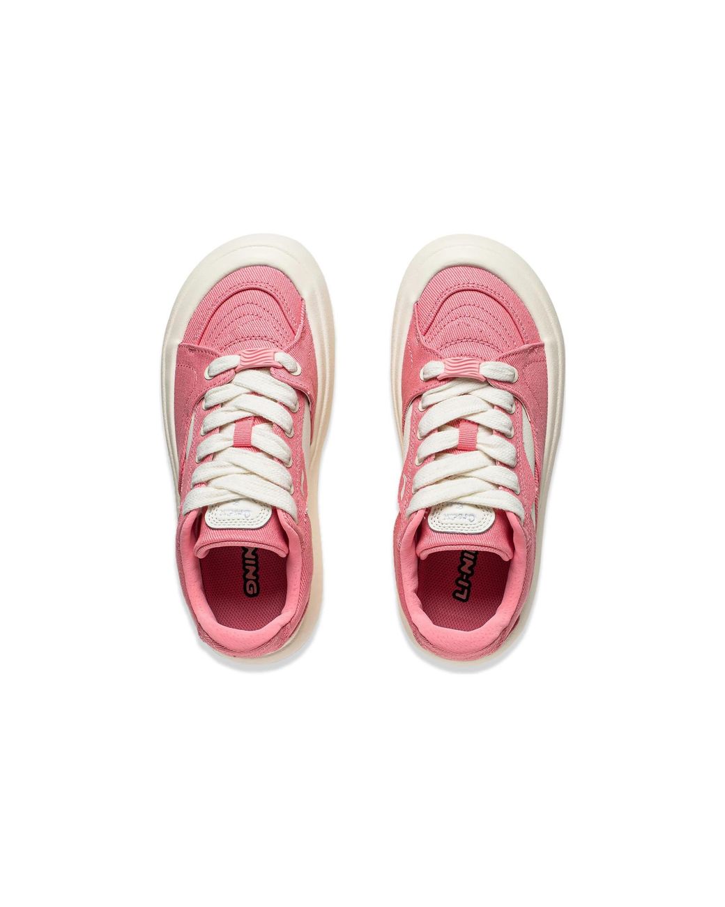 Li-ning Pink (Wmns) Platform Skate Shoes