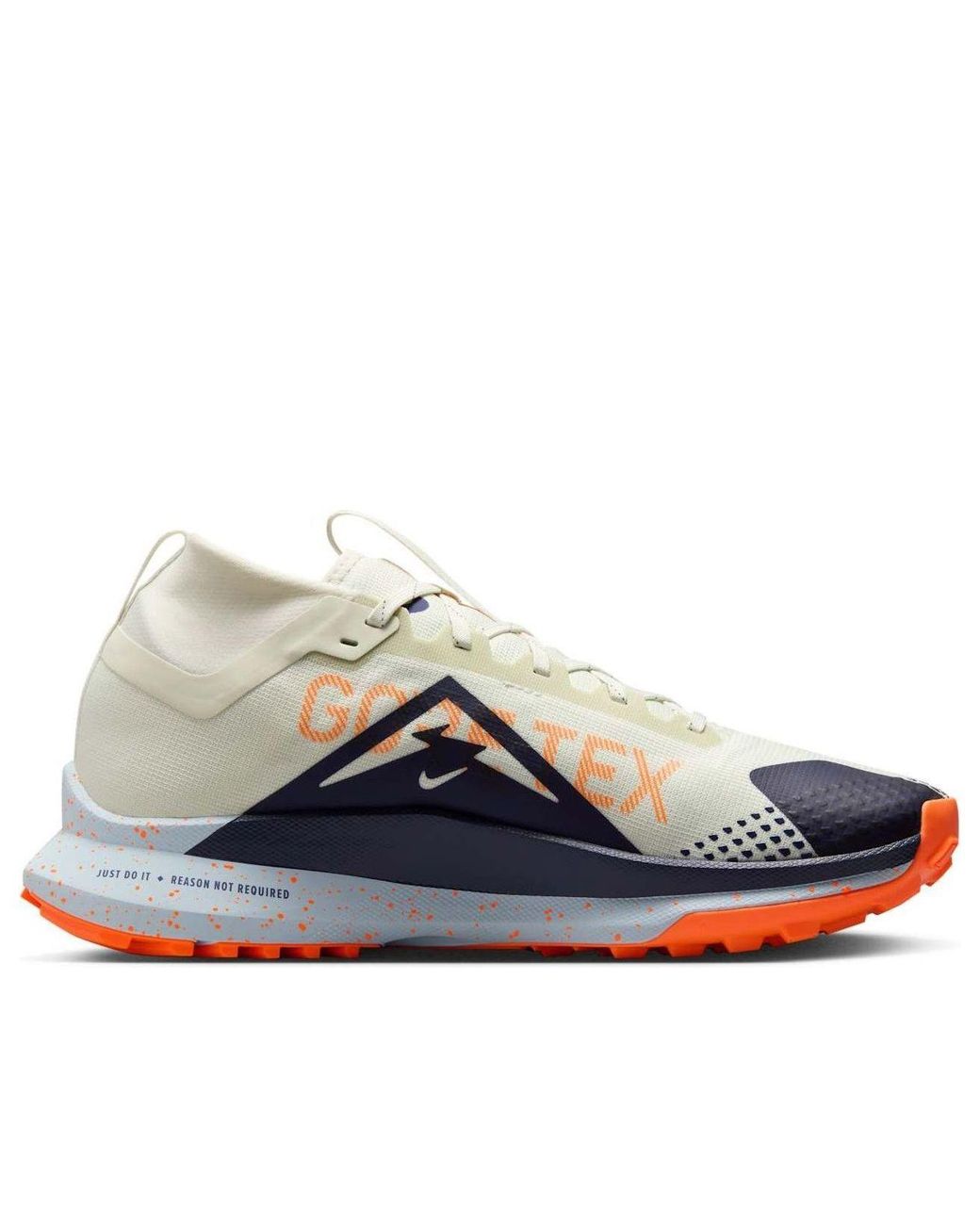 Nike White React Pegasus Trail 4 Gtx 'Sea Glass Ink' for men