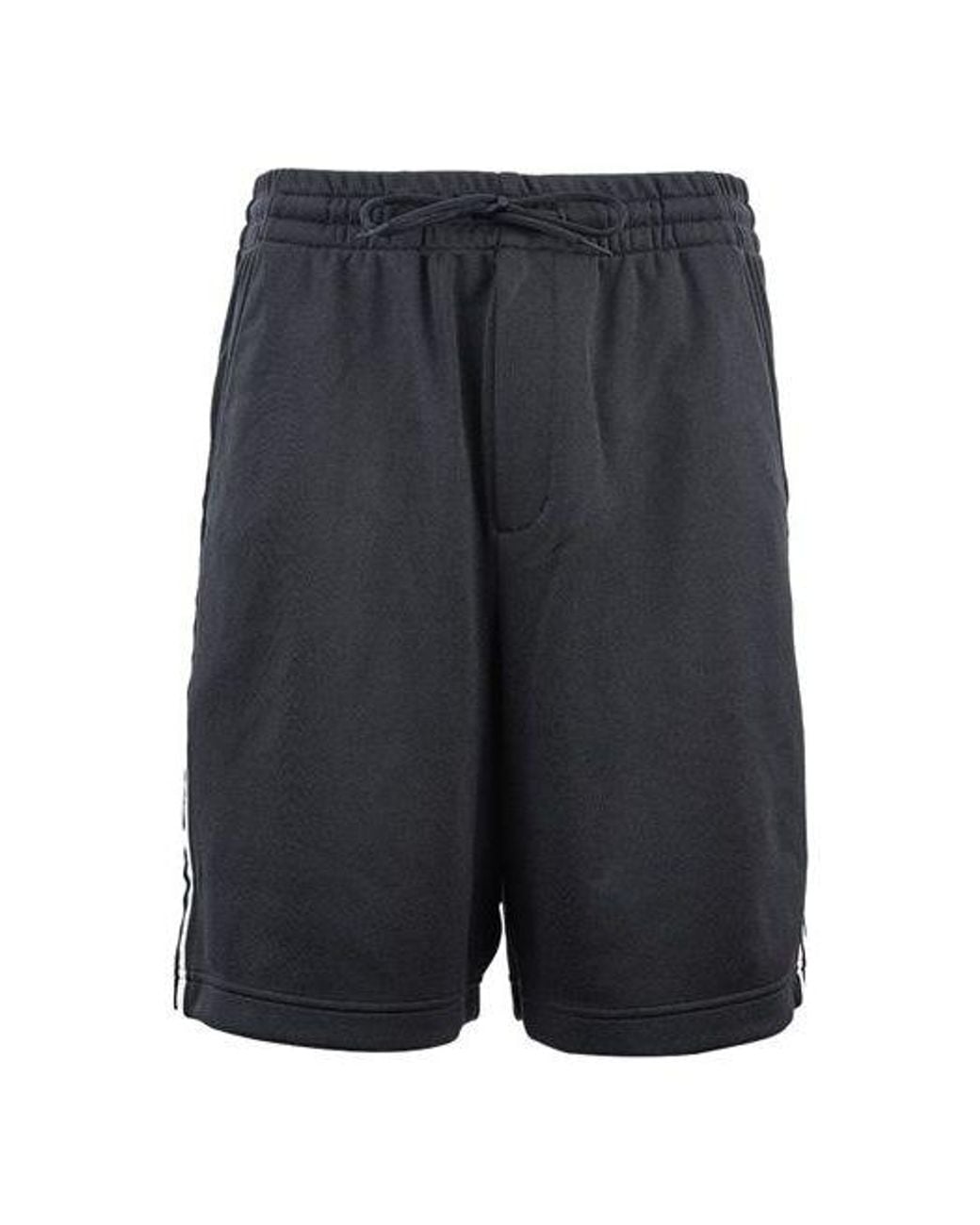 Adidas Blue Y-3 3-Stripes Track Short for men
