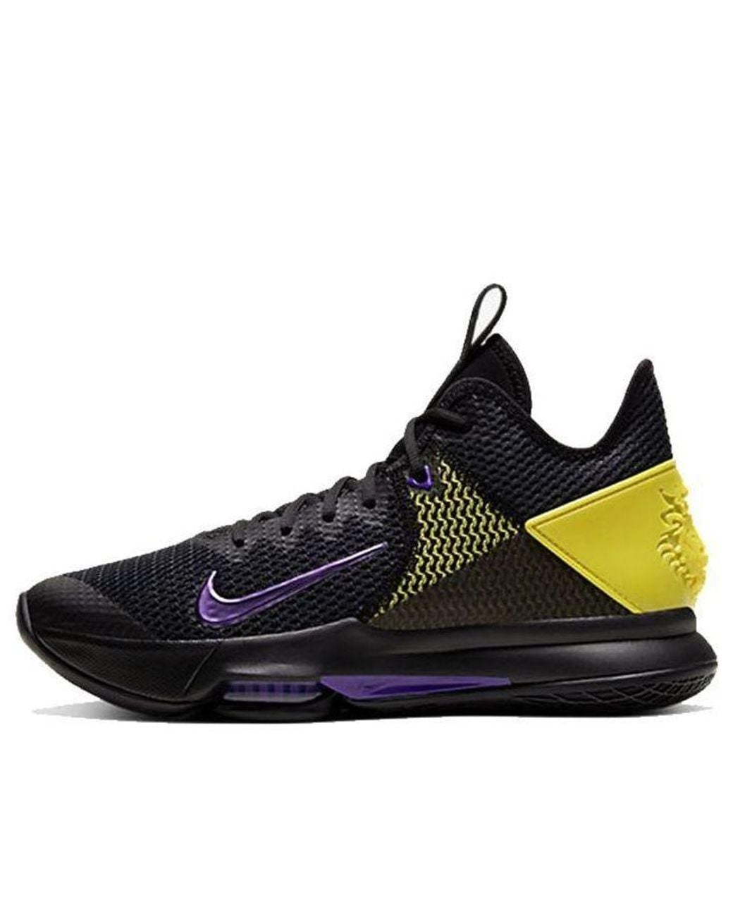 Nike Black Lebron Witness 4 Ep 'Lakers' for men