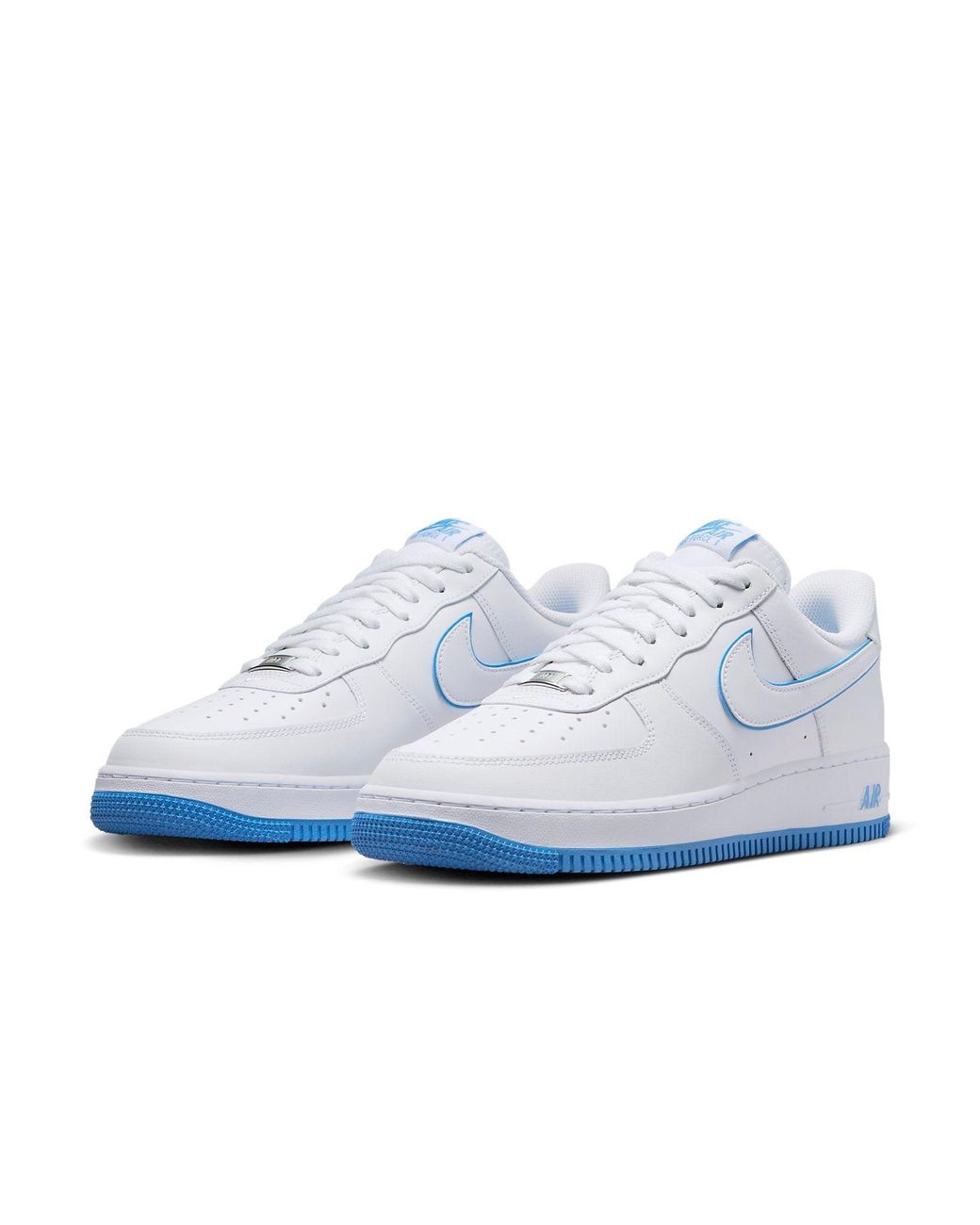 Nike Blue Air Force 1 Low University' for men