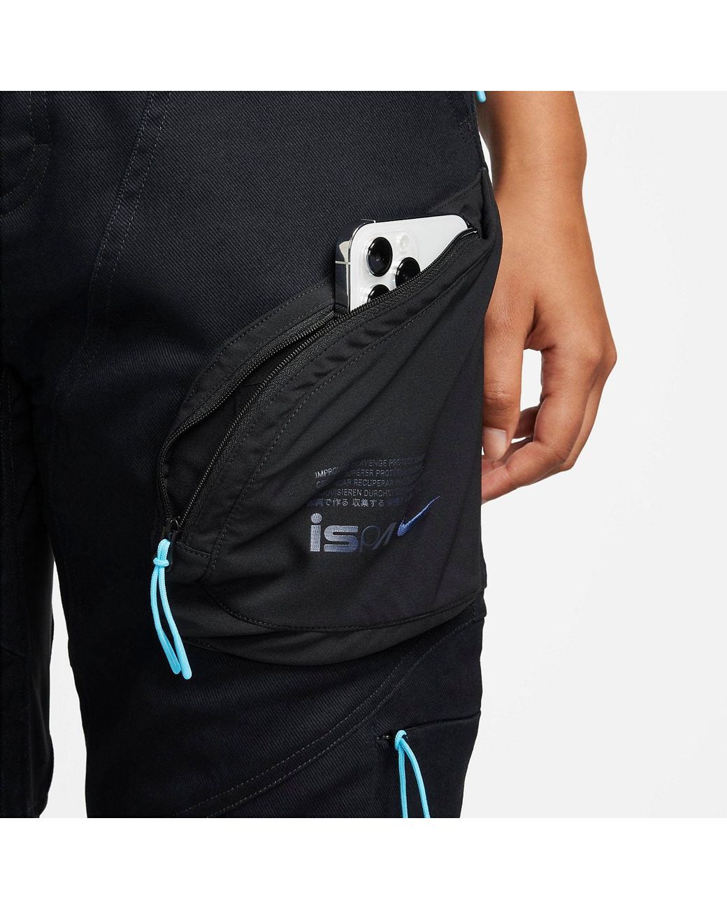 Nike Black Ispa Trousers 2.0 Asia Sizing for men