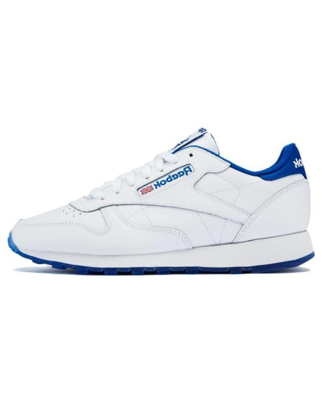 Reebok Blue Classic Leather Ice Shoes Vector' for men