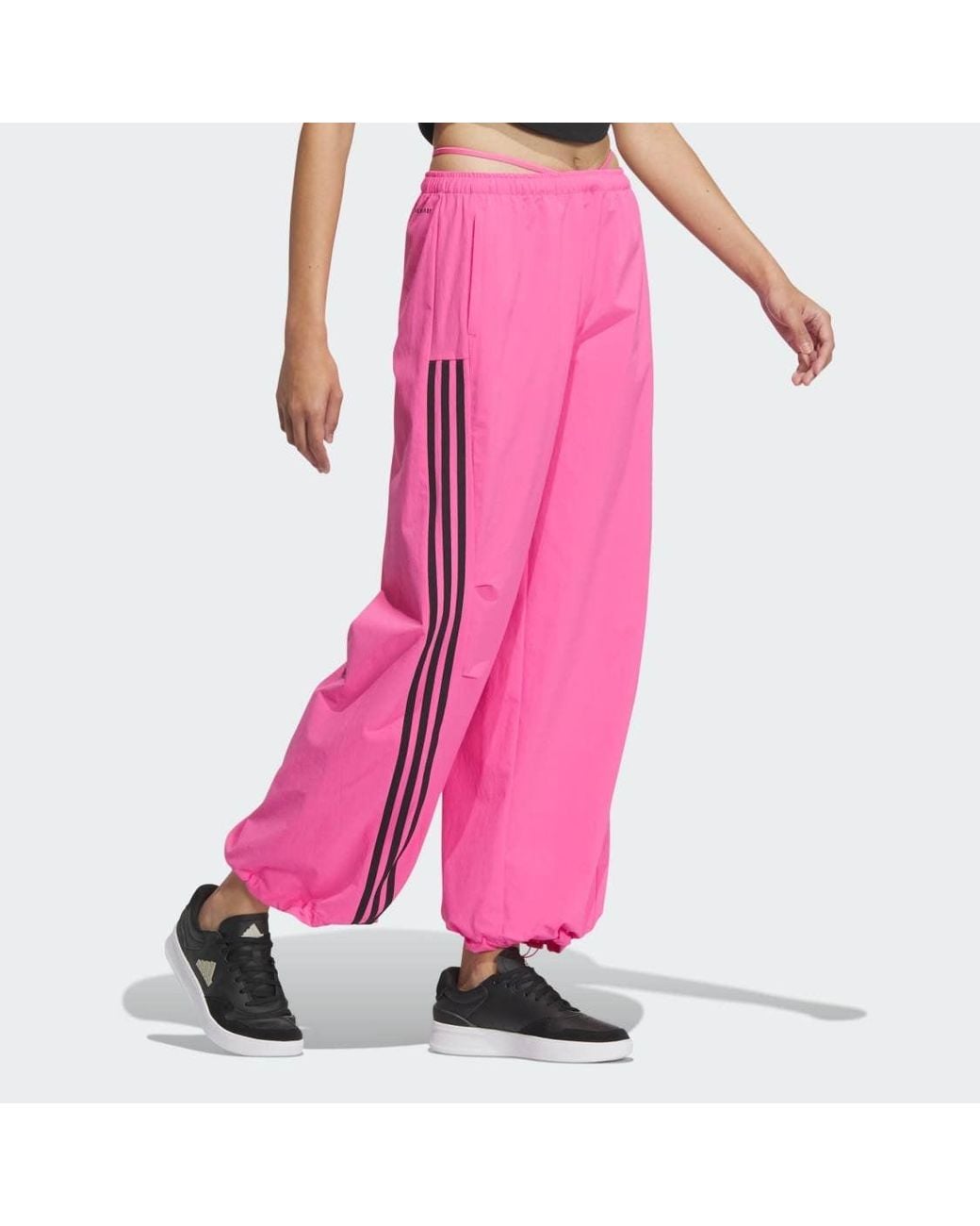 Adidas Pink (Wmns) Str Woven Pants 'Pulse'
