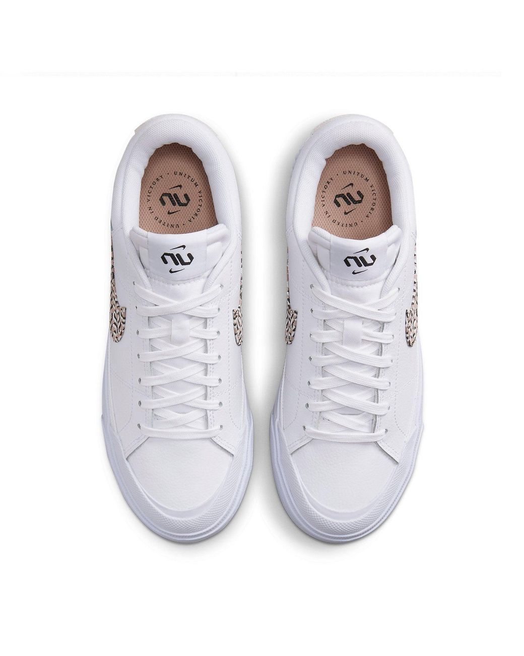 Nike White (Wmns) Court Legacy Lift 'United