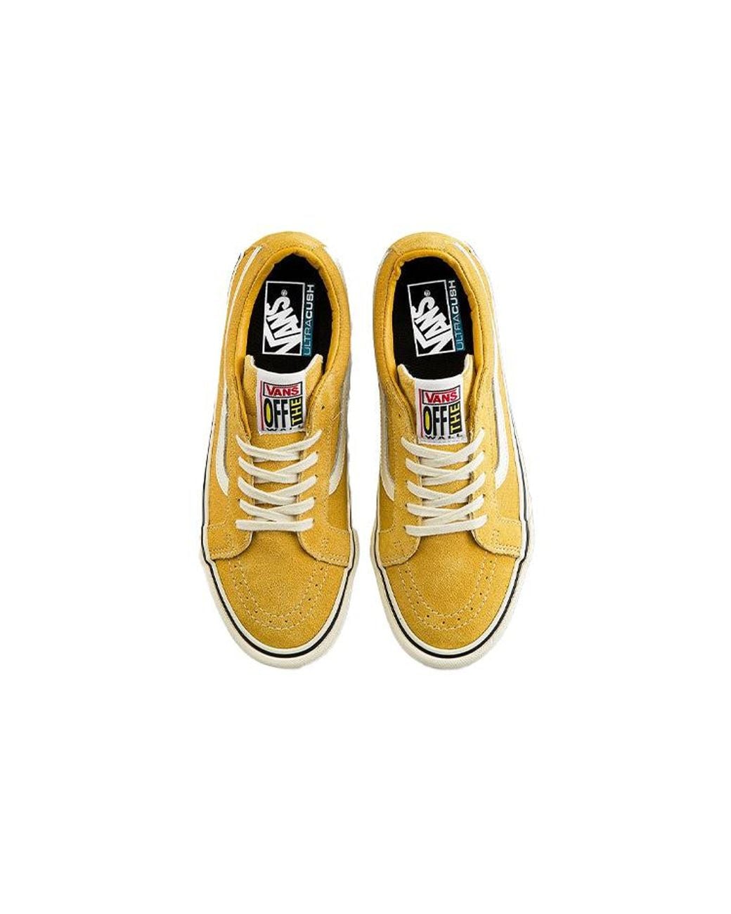 Vans Yellow Sk8-Low Reissue Sf 'Honey' for men