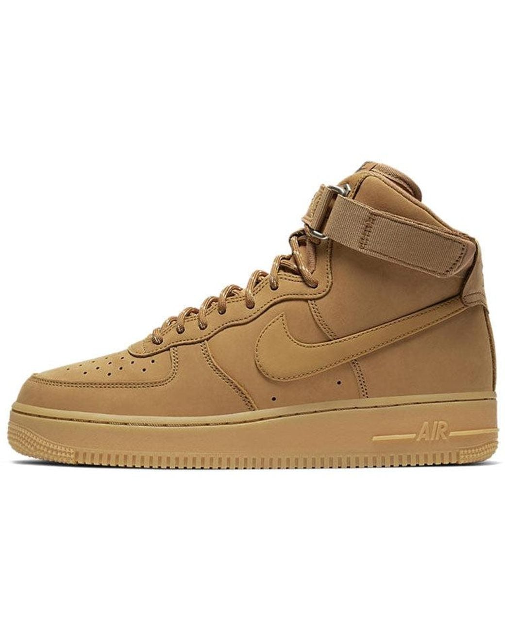 Nike Brown Air Force 1 High 'Flax' 2019 for men