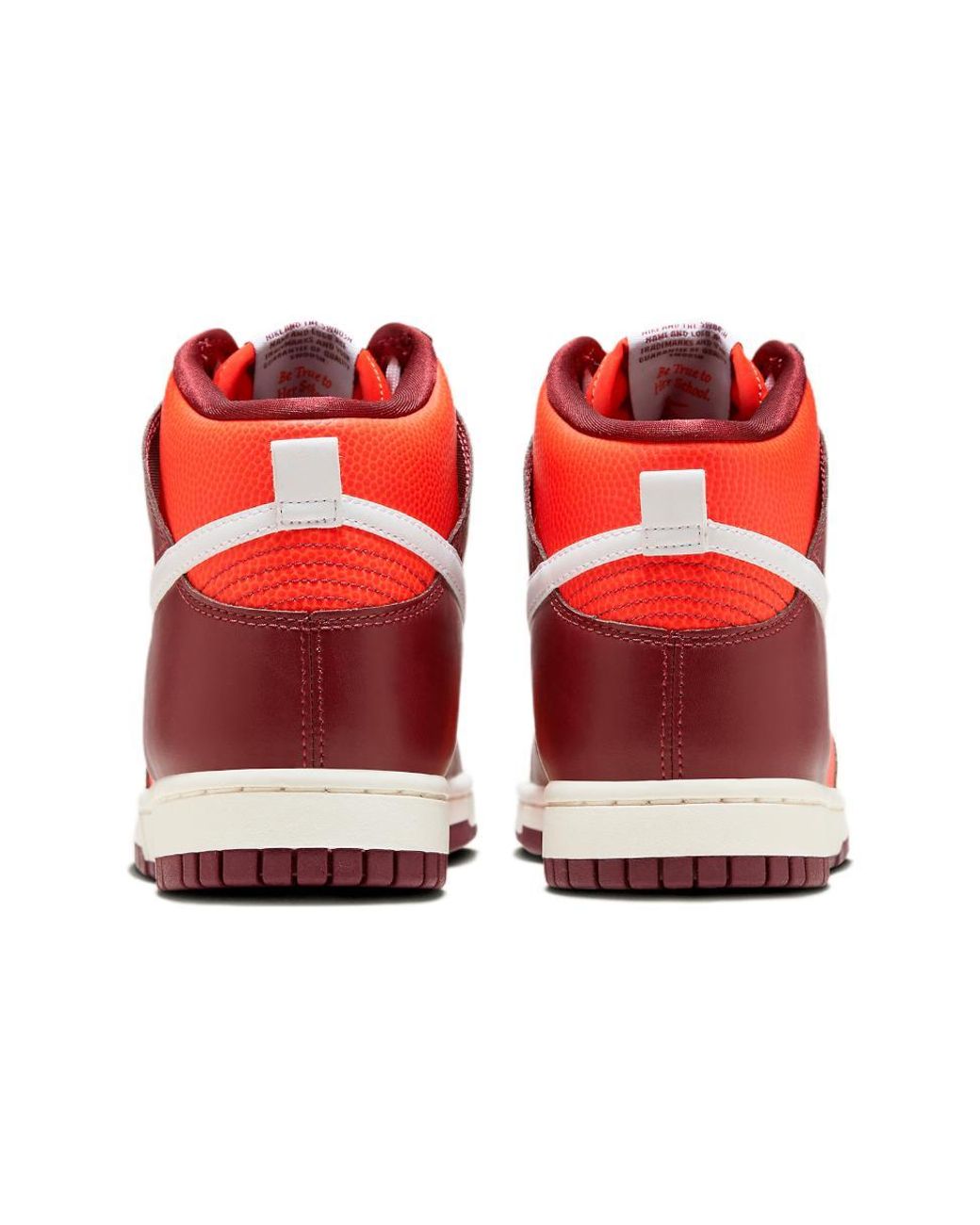 Nike Red (Wmns) Dunk High 'Be True To Her School'