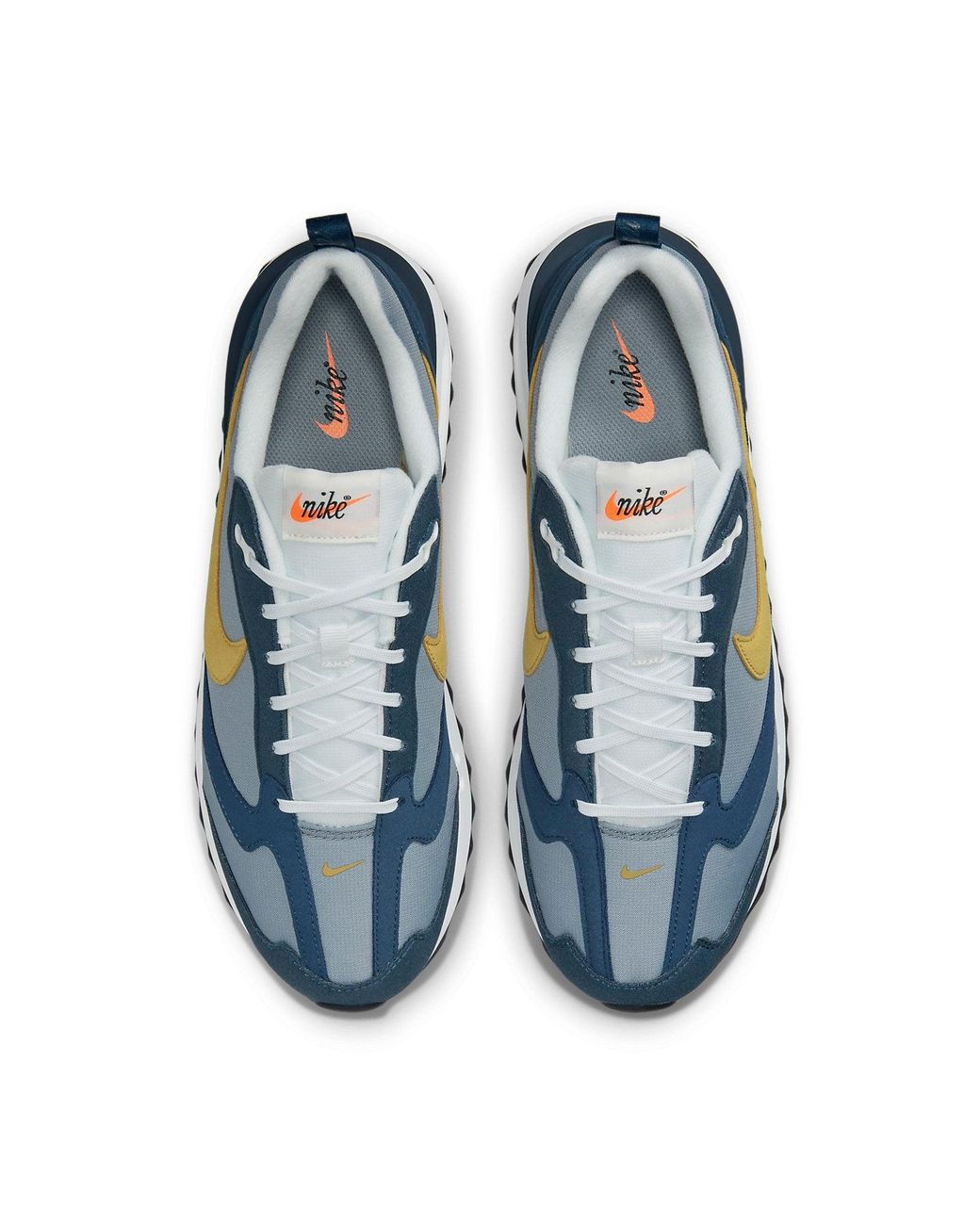 Nike Blue Air Max Dawn 'Particle Dark Citron' for men