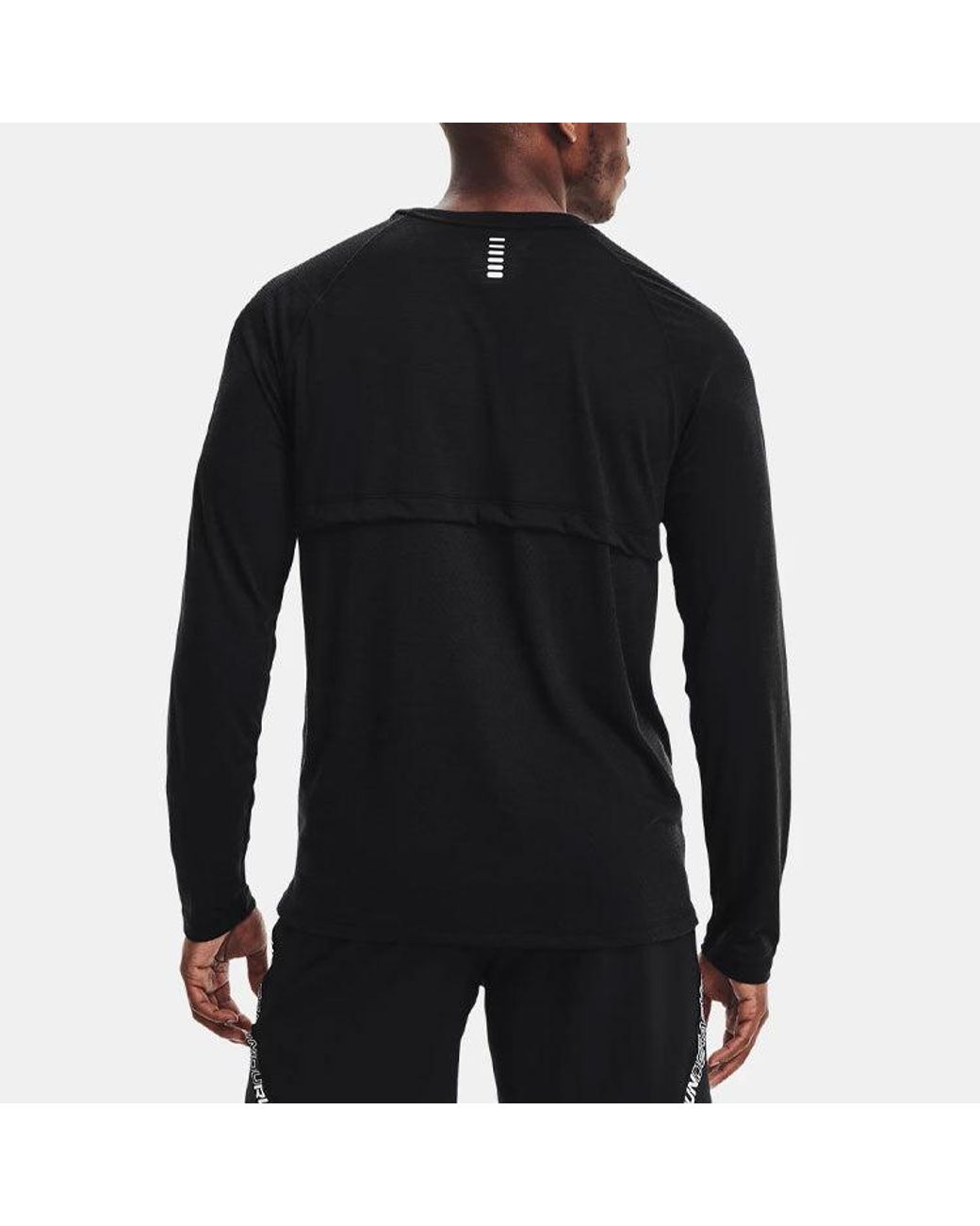 Under Armour Black Streaker Logo Running Sports Long Sleeves for men
