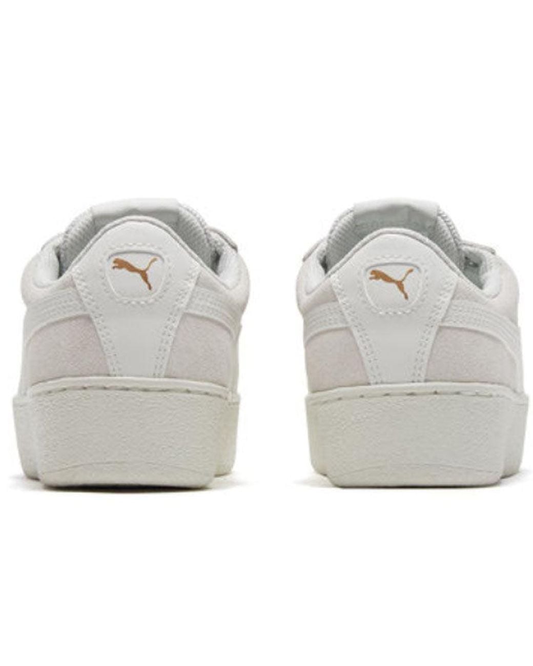 PUMA White (Wmns) Vikky Platform Mo