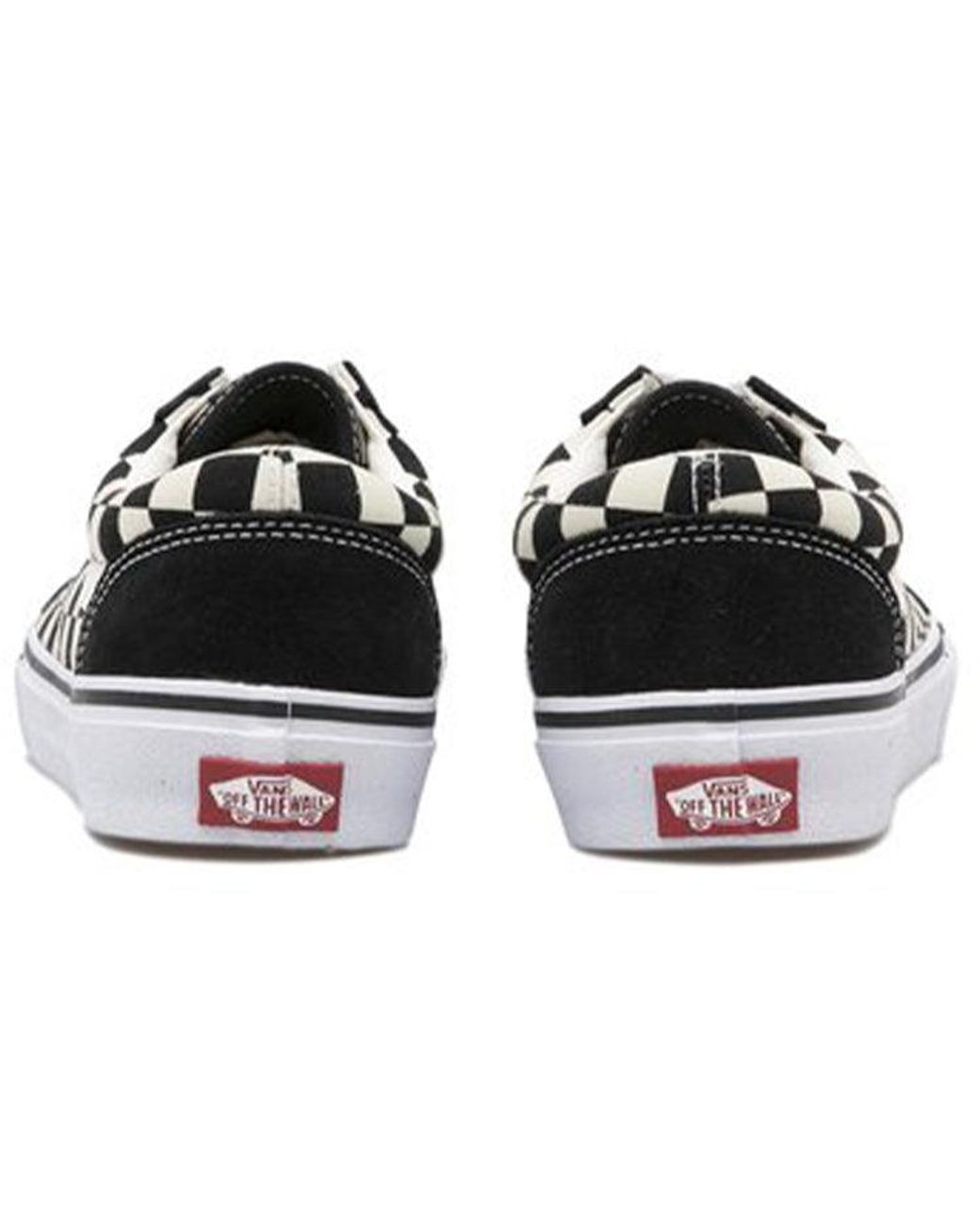 Vans Black Old Skool Dx Check for men