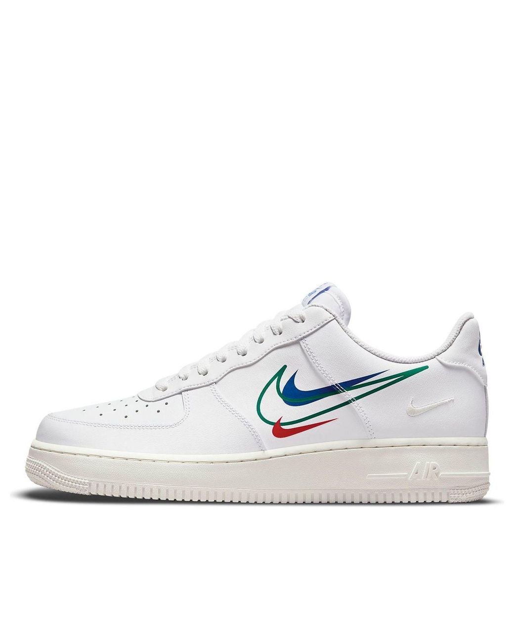 Nike White Air Force 1 Low 'Multi-Swoosh' for men