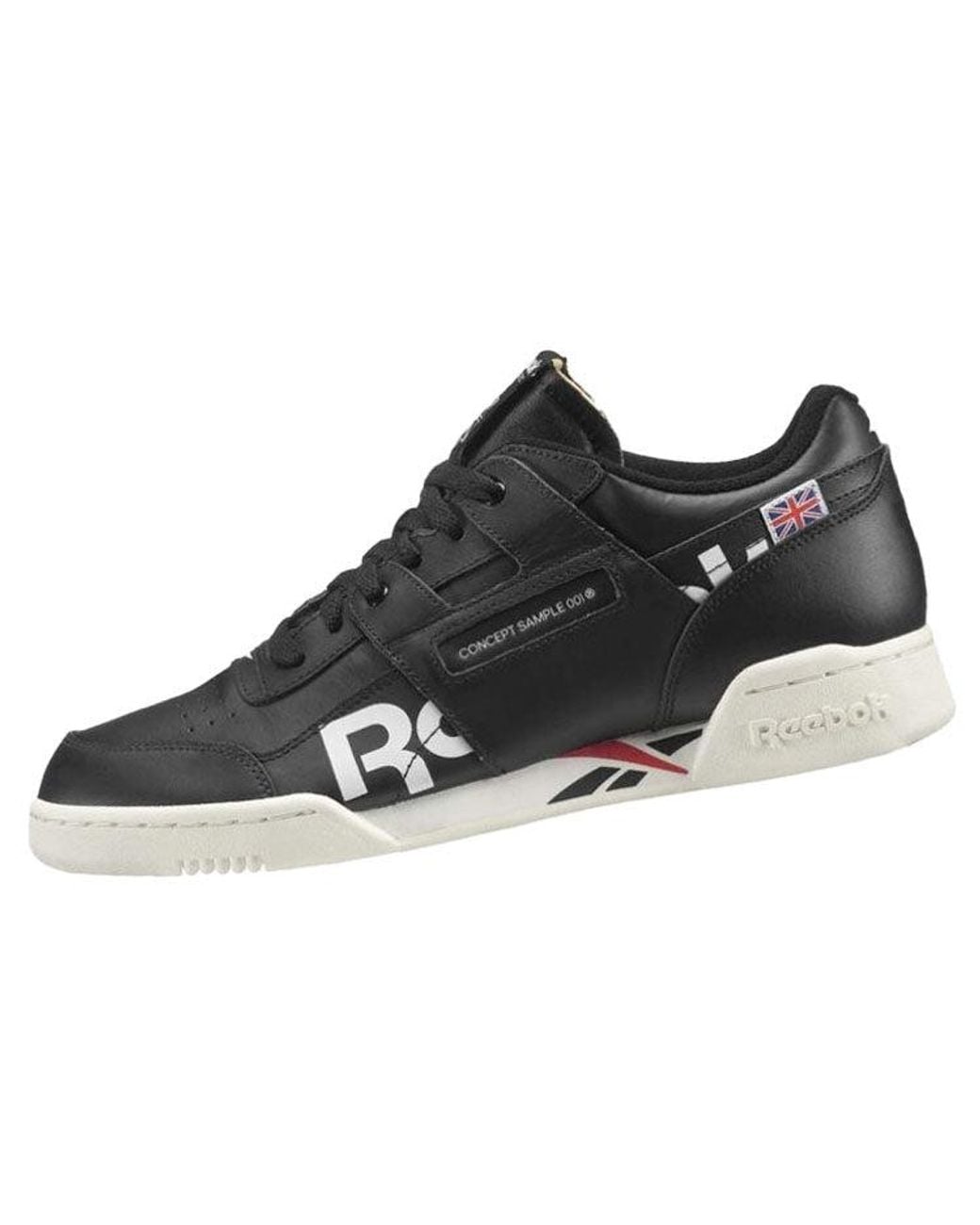 Reebok Black Workout Skate Shoes for men