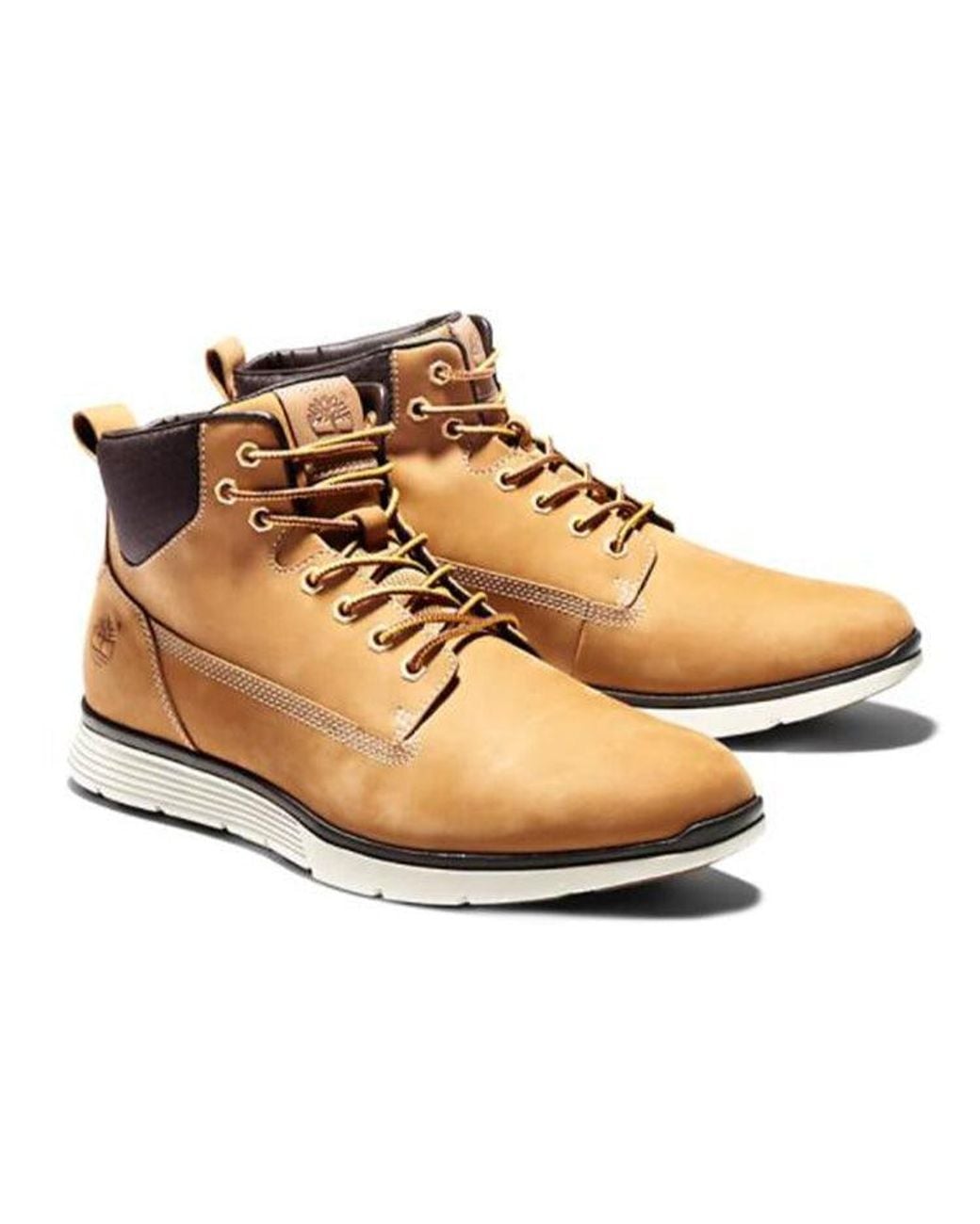 Timberland Brown Killington Chukka 6-Inch Boots 'Wheat Nubuck' for men