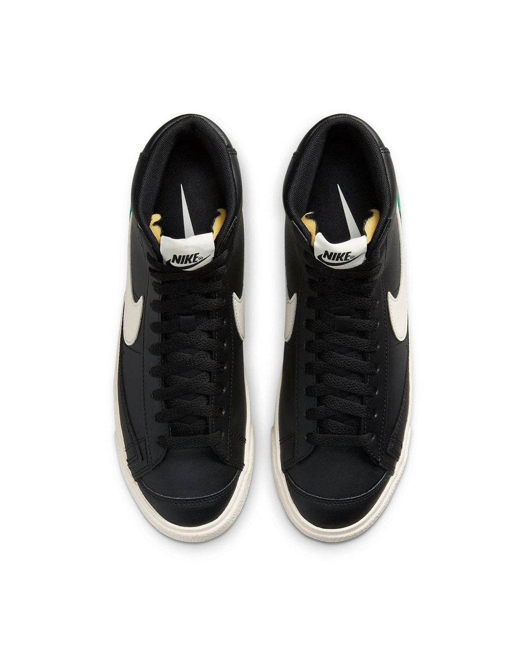 Nike Black Blazer Mid '77 Premium Tartan Plaid' for men