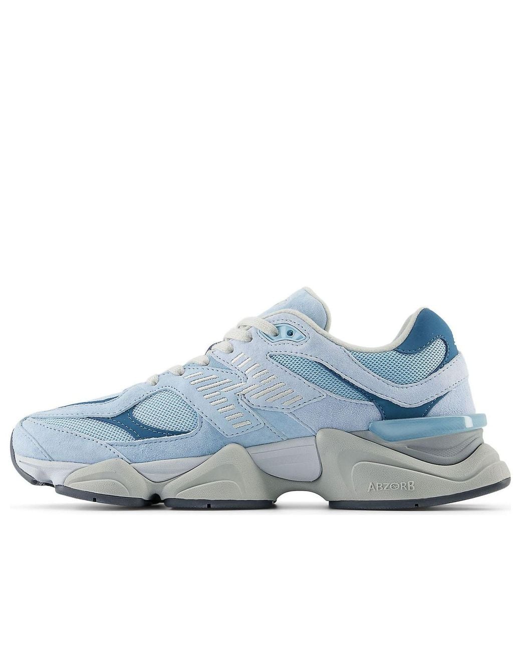 New Balance Blue 9060 'Chrome' for men