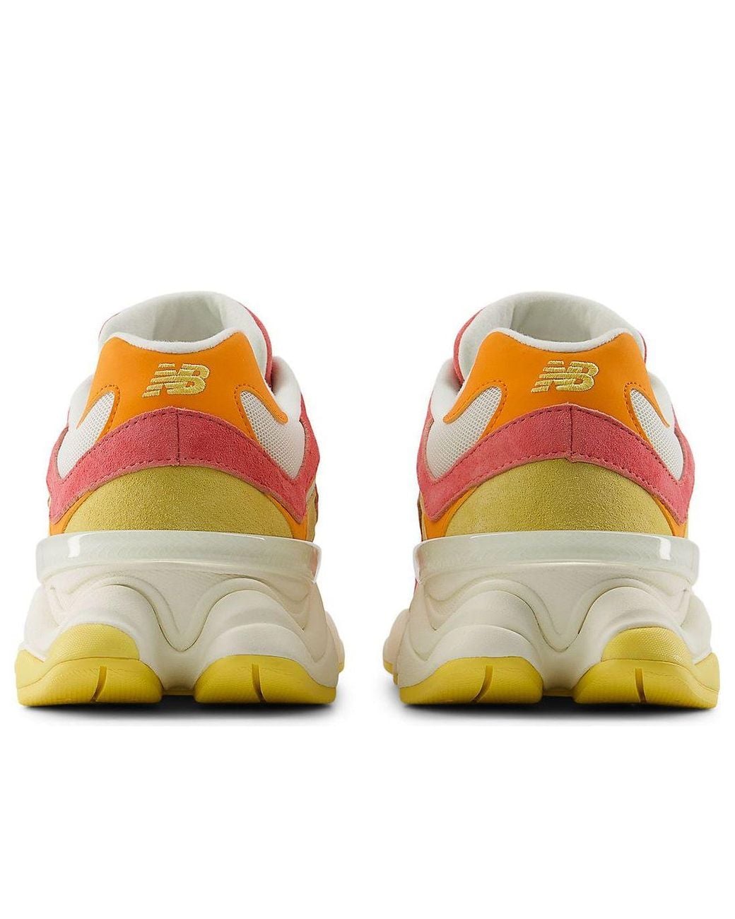 New Balance Gray 9060 'Fluorescent' for men