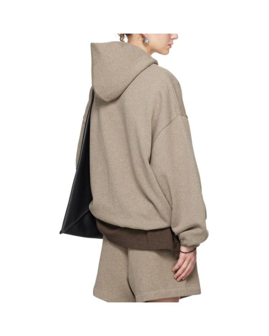 Fear Of God Gray Hoodie 'Heather' for men