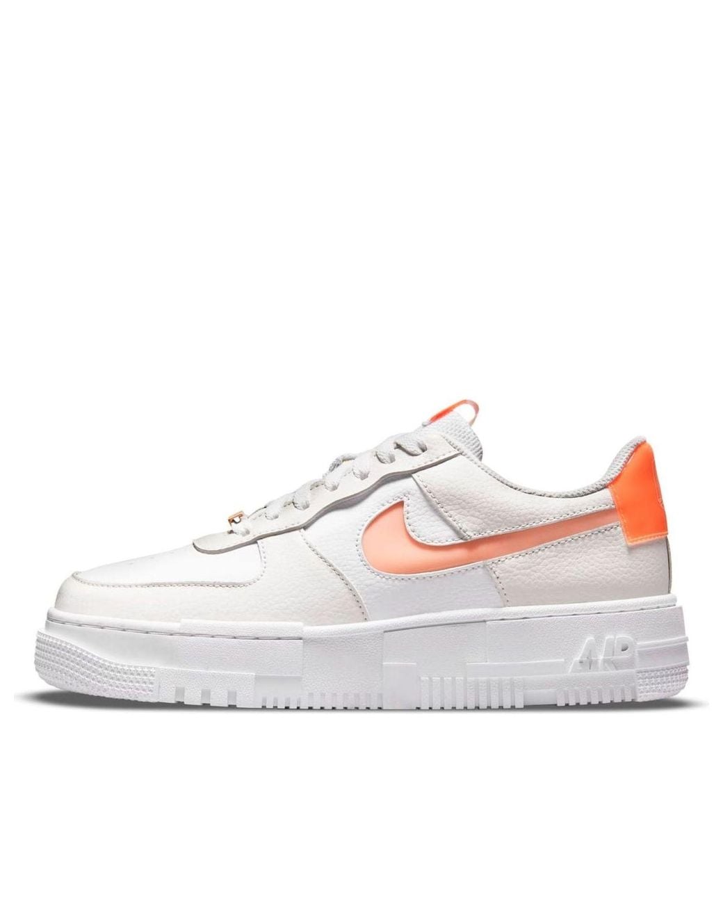 Nike White (Wmns) Air Force 1 Pixel Crimson Tint'