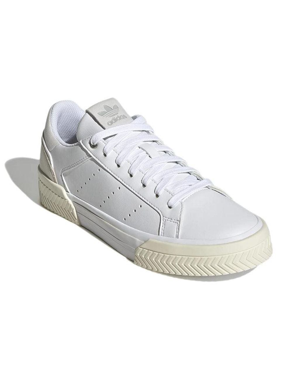 Adidas White (Wmns) Originals Court Tourino