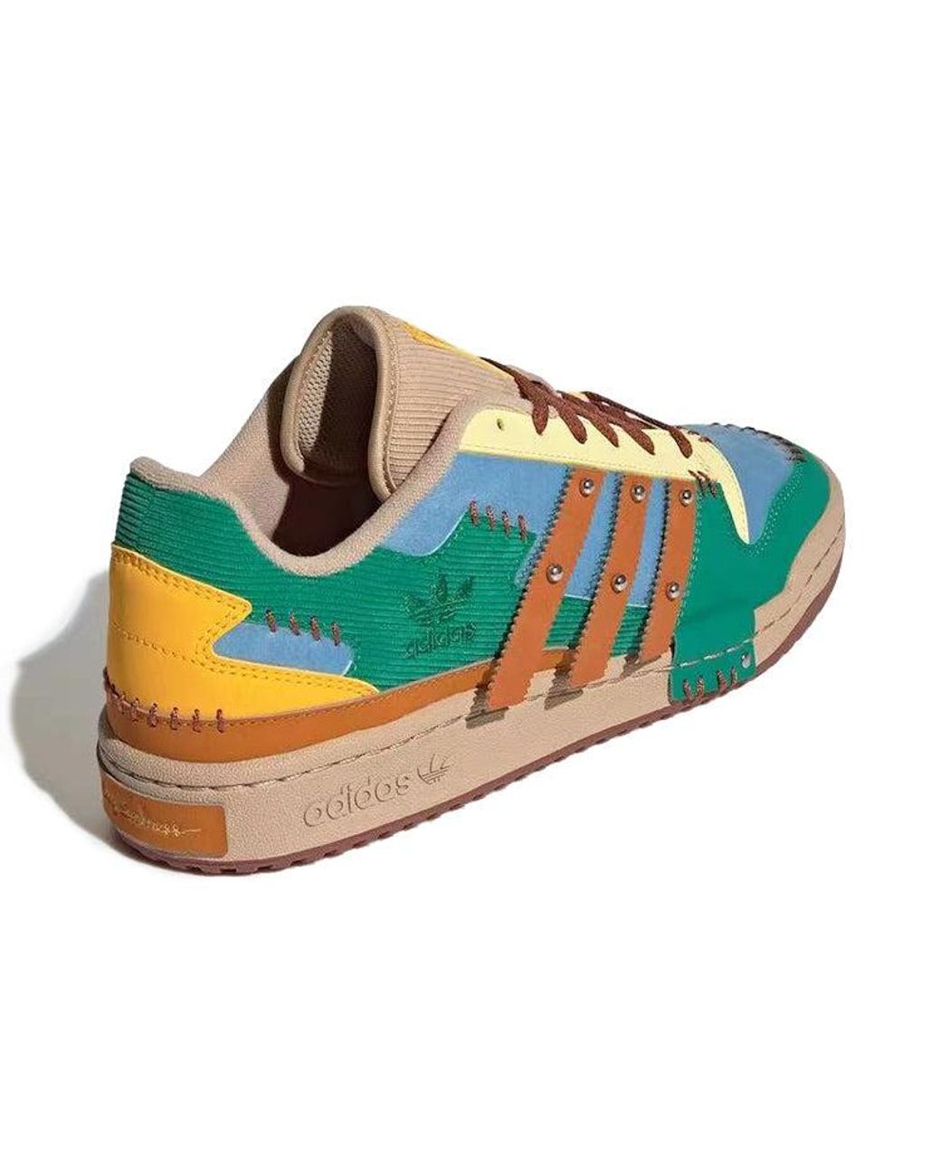 Adidas Blue Melting Sadness X Forum Exhibit Low 'Puppet Costume for men