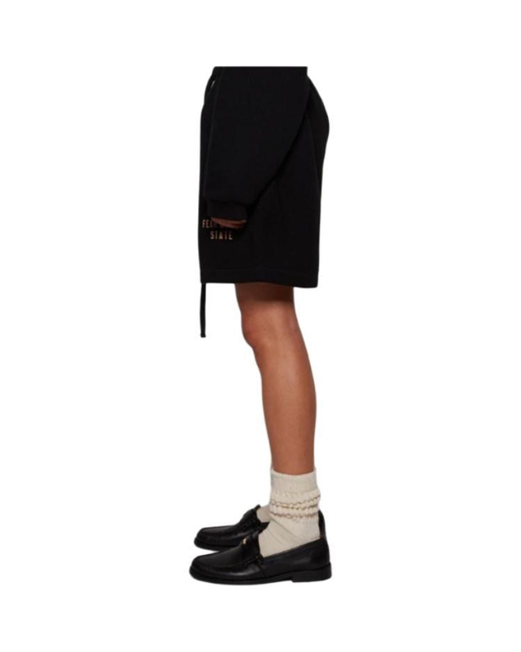 Fear Of God Black Fleece Soccer Short for men