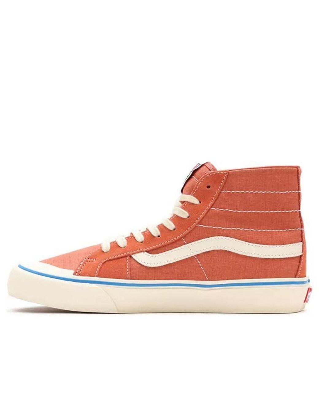 Vans Red Salt Wash Sk8-Hi 138 Decon Sf for men