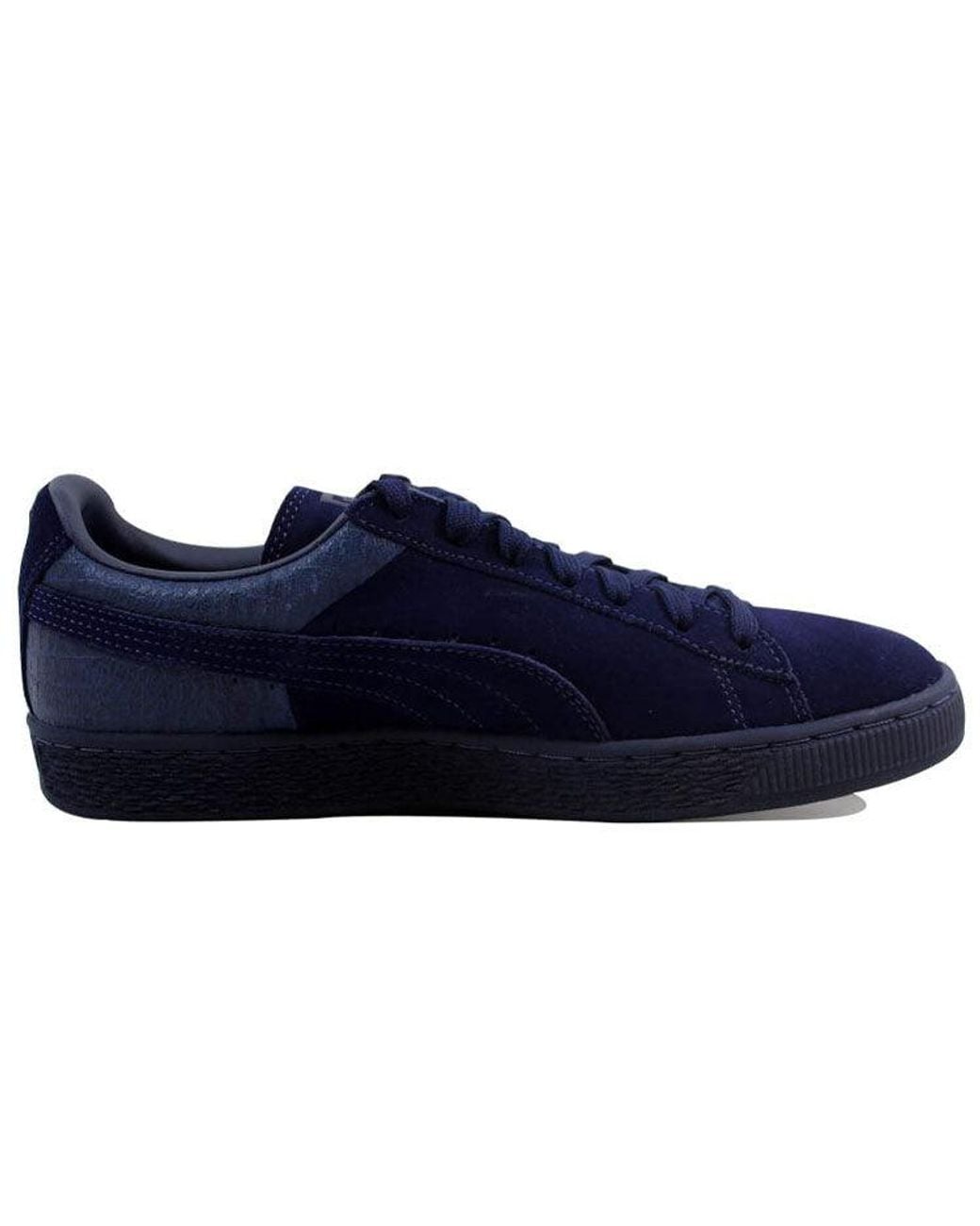 PUMA Blue Suede Classic Emboss 'Peacoat' for men