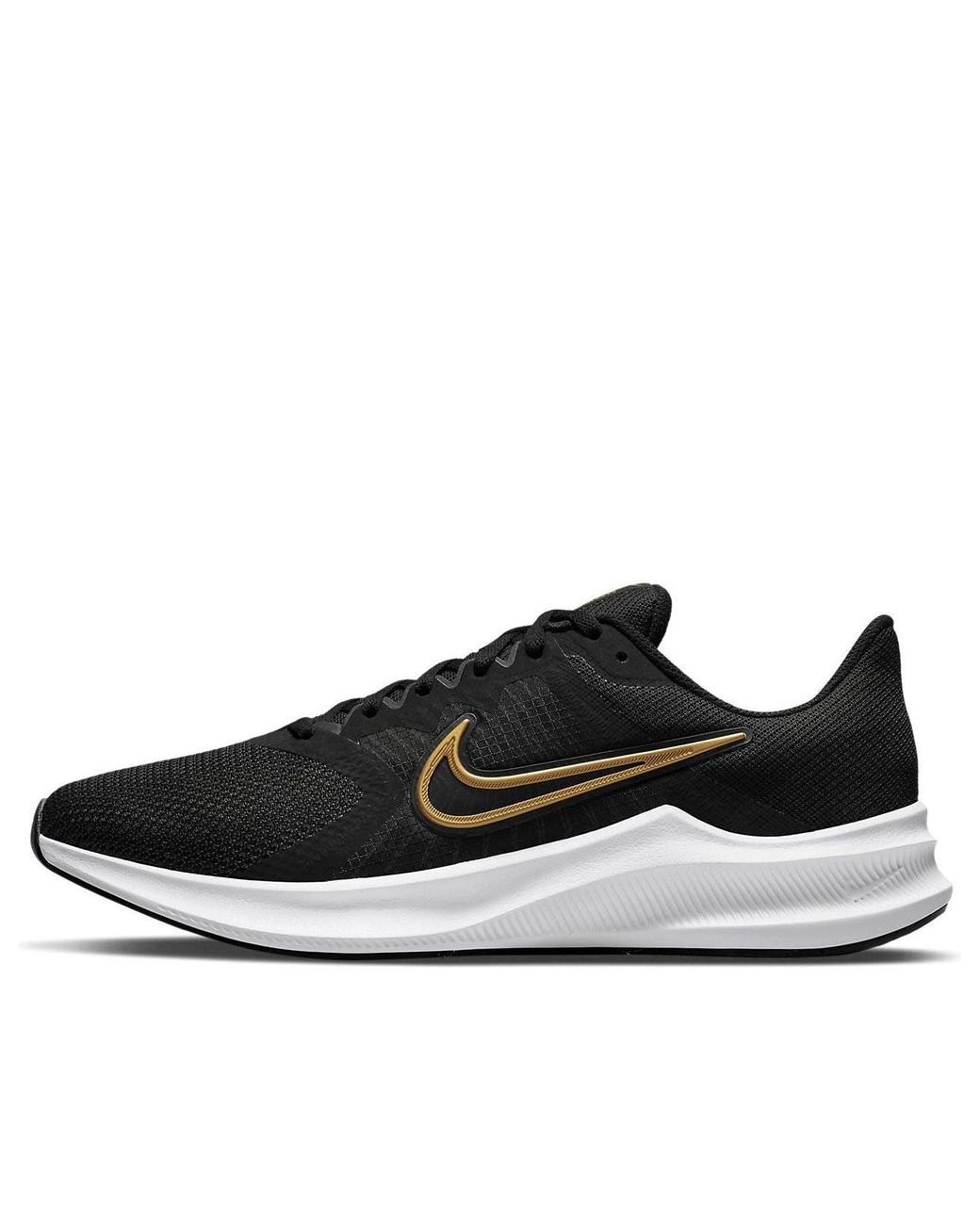 Nike Black Downshifter 11 Metallic' for men