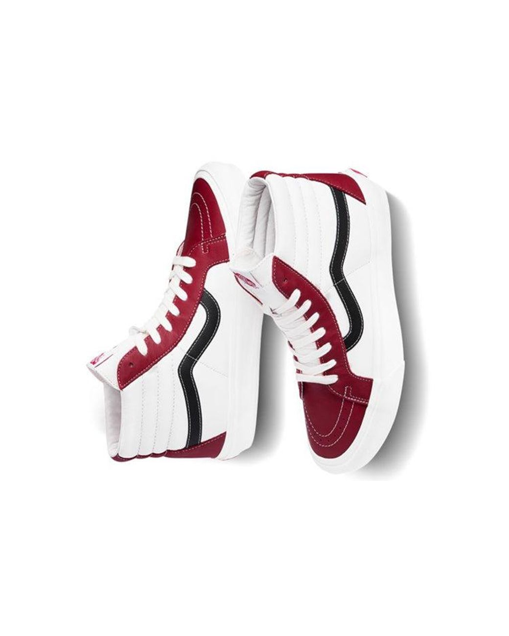 Vans White Sk8-Hi Reissue Vlt Lx 'Chili Pepper Marshmallow' for men