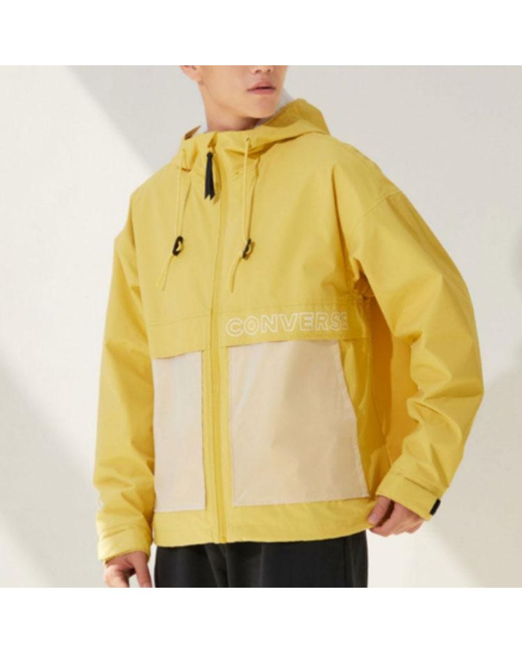Converse Yellow Premium Short Down Jacket 'Saturn' for men