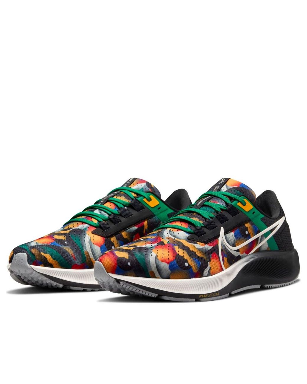 Nike Black Air Zoom Pegasus 38 Jordan Moss 'Always, All Ways' for men