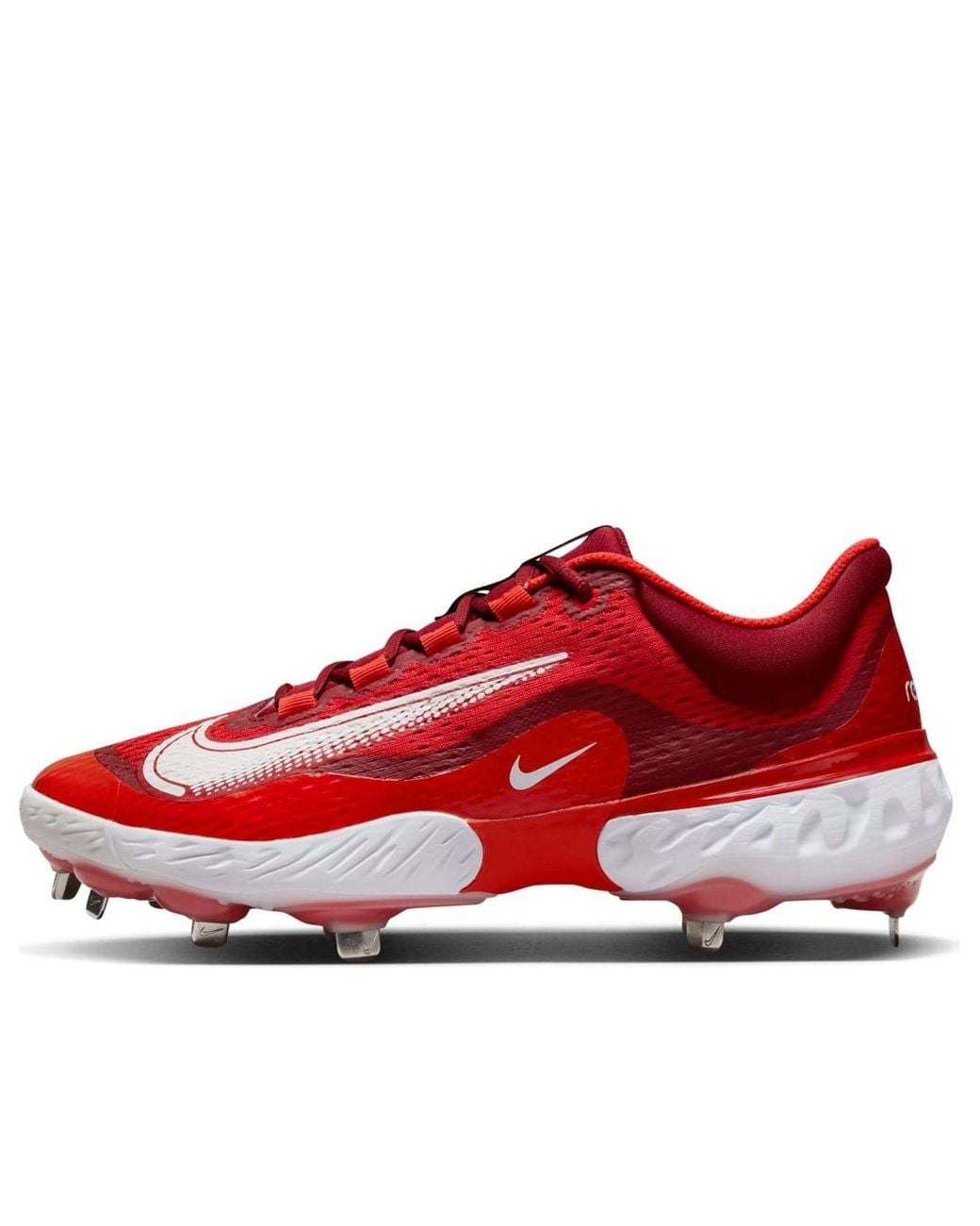 Nike Red Alpha Huarache Elite 4 Low 'University' for men