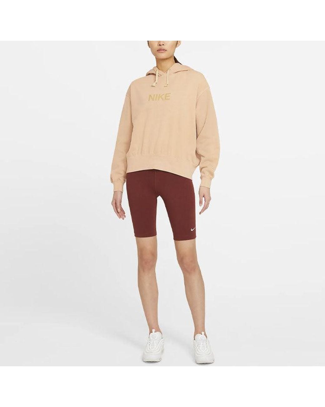 Nike Natural (Wmns) Sportswear Embroidery Logo Hoodie