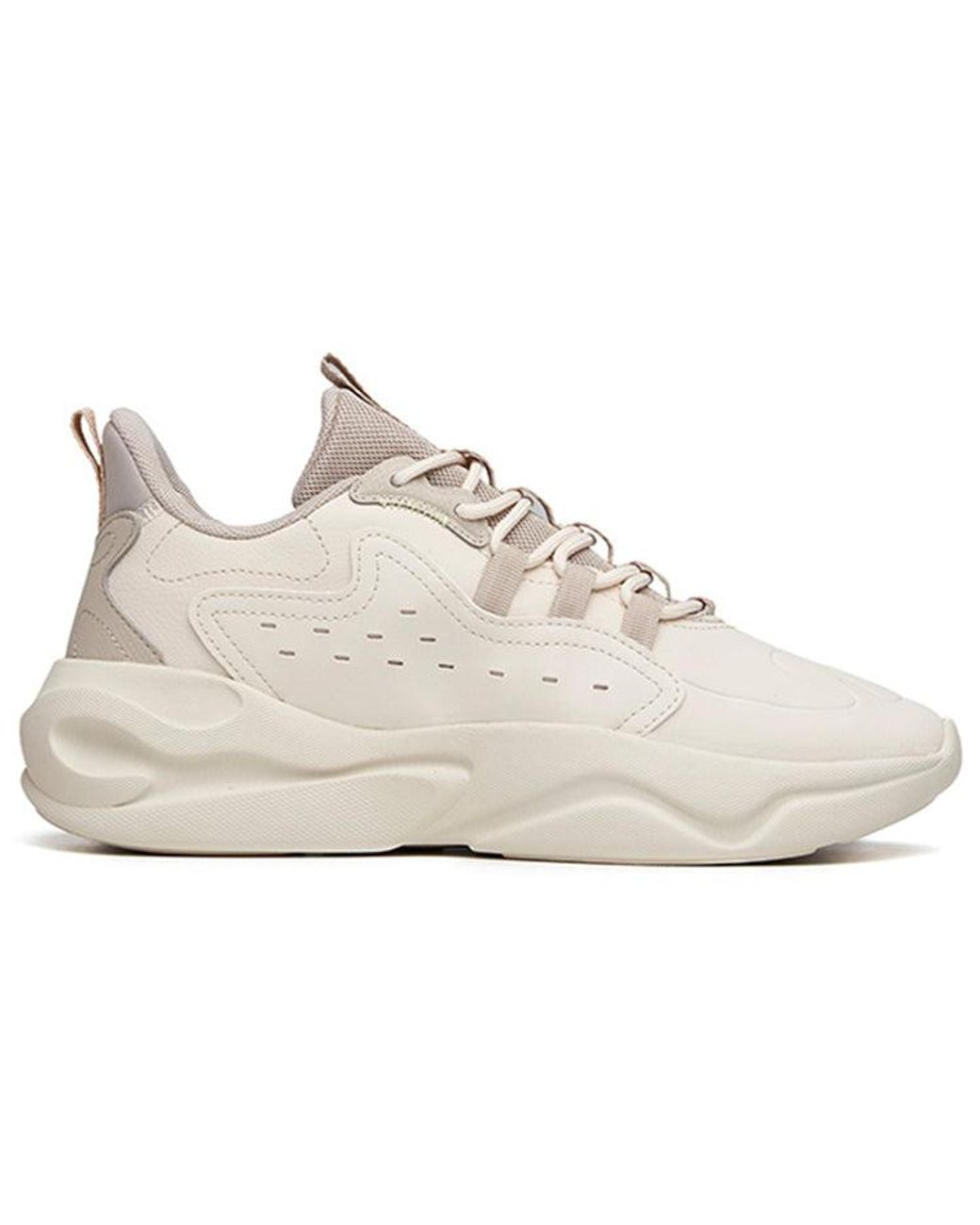 Anta Natural Chao Bai 2.0 Leather Tan' for men