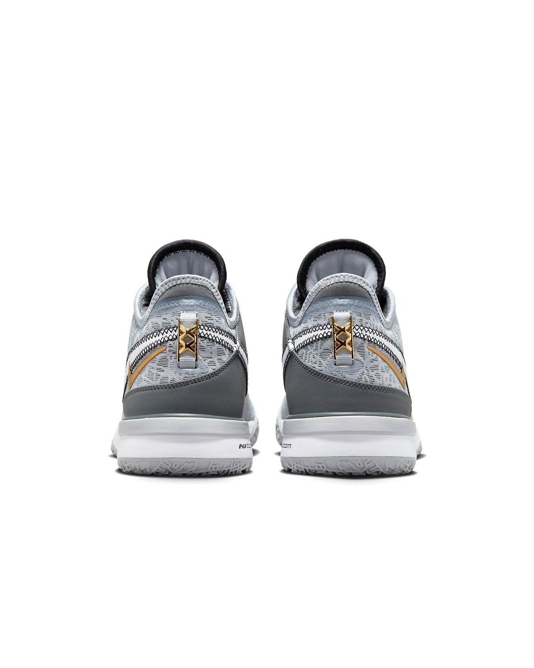 Nike White Zoom Lebron Nxxt Gen 'Wolf Metallic' for men