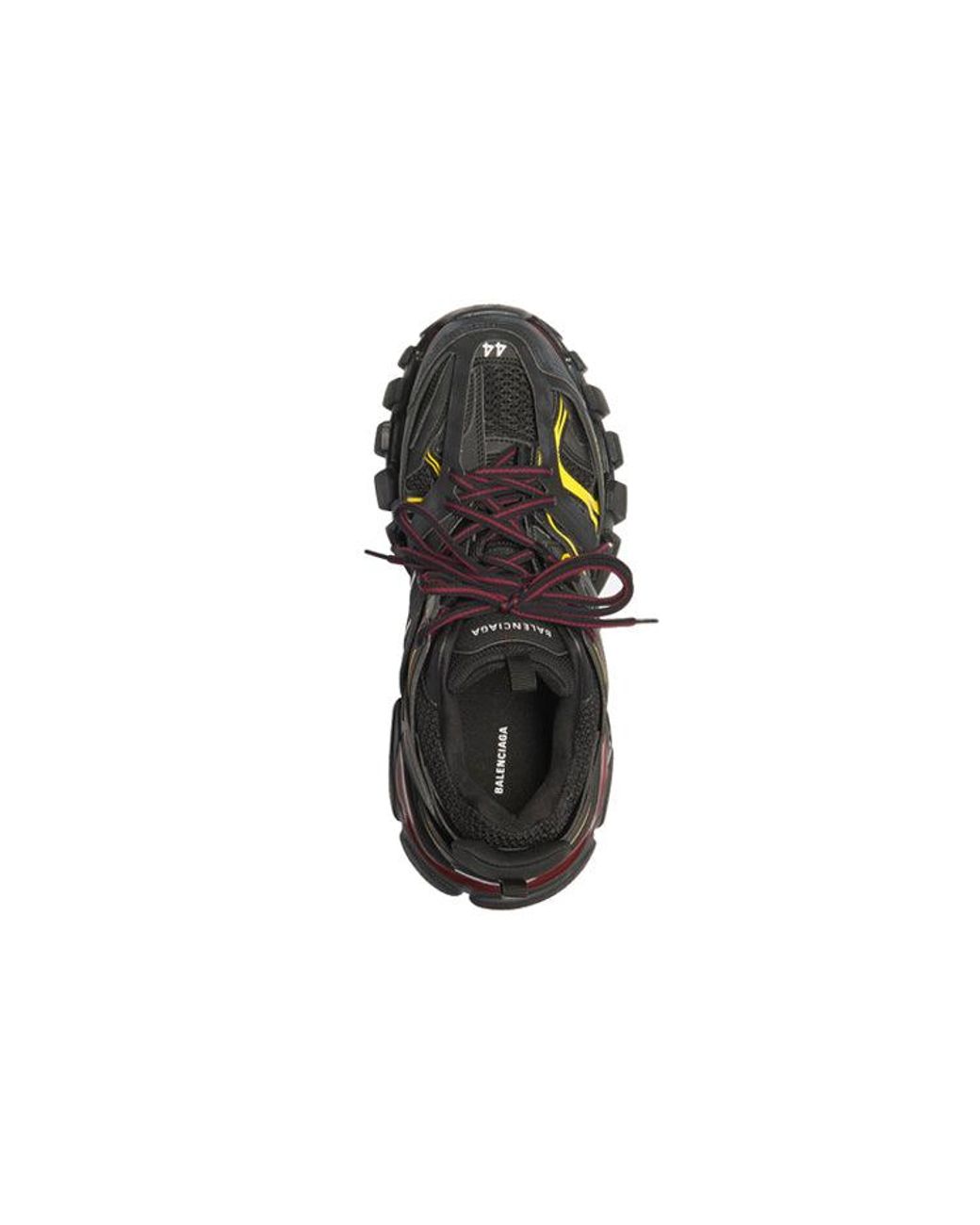 Balenciaga Brown Track Sneaker Bordeaux' for men