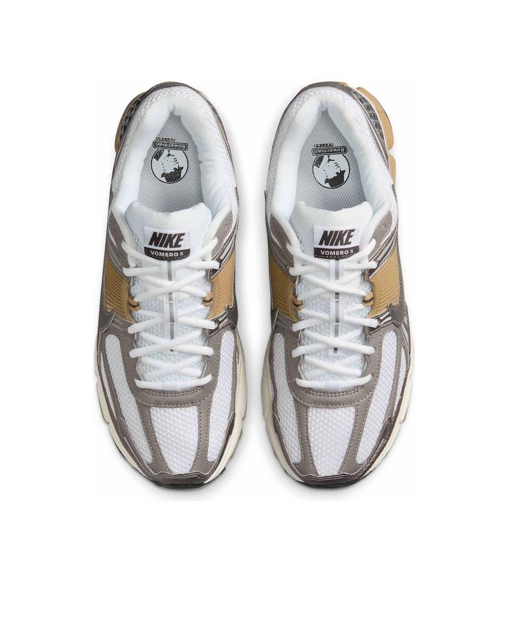 Nike White Air Zoom Vomero 5 'Metallic Pewter' for men