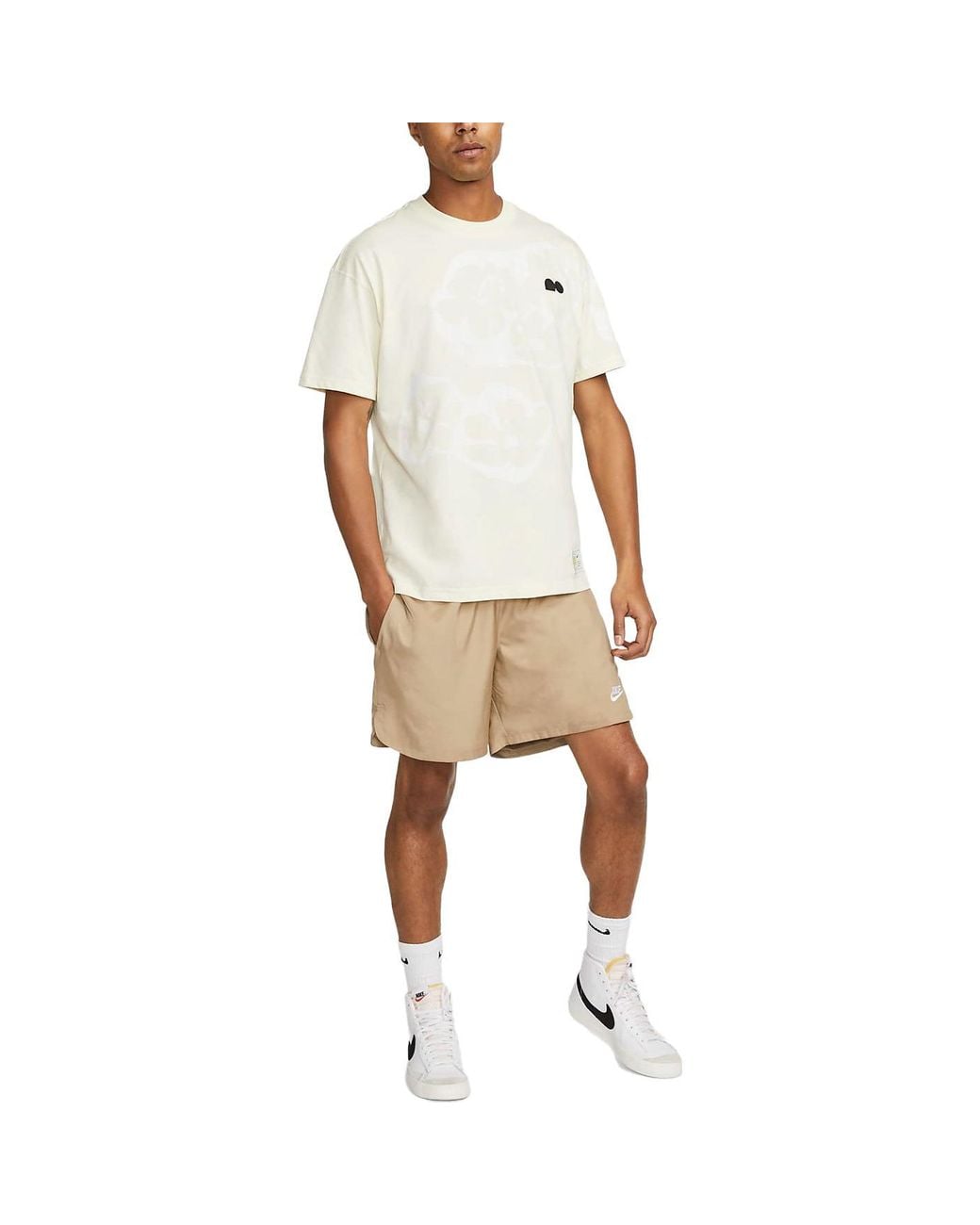 Nike White Naomi Osaka Graphic T-Shirt for men
