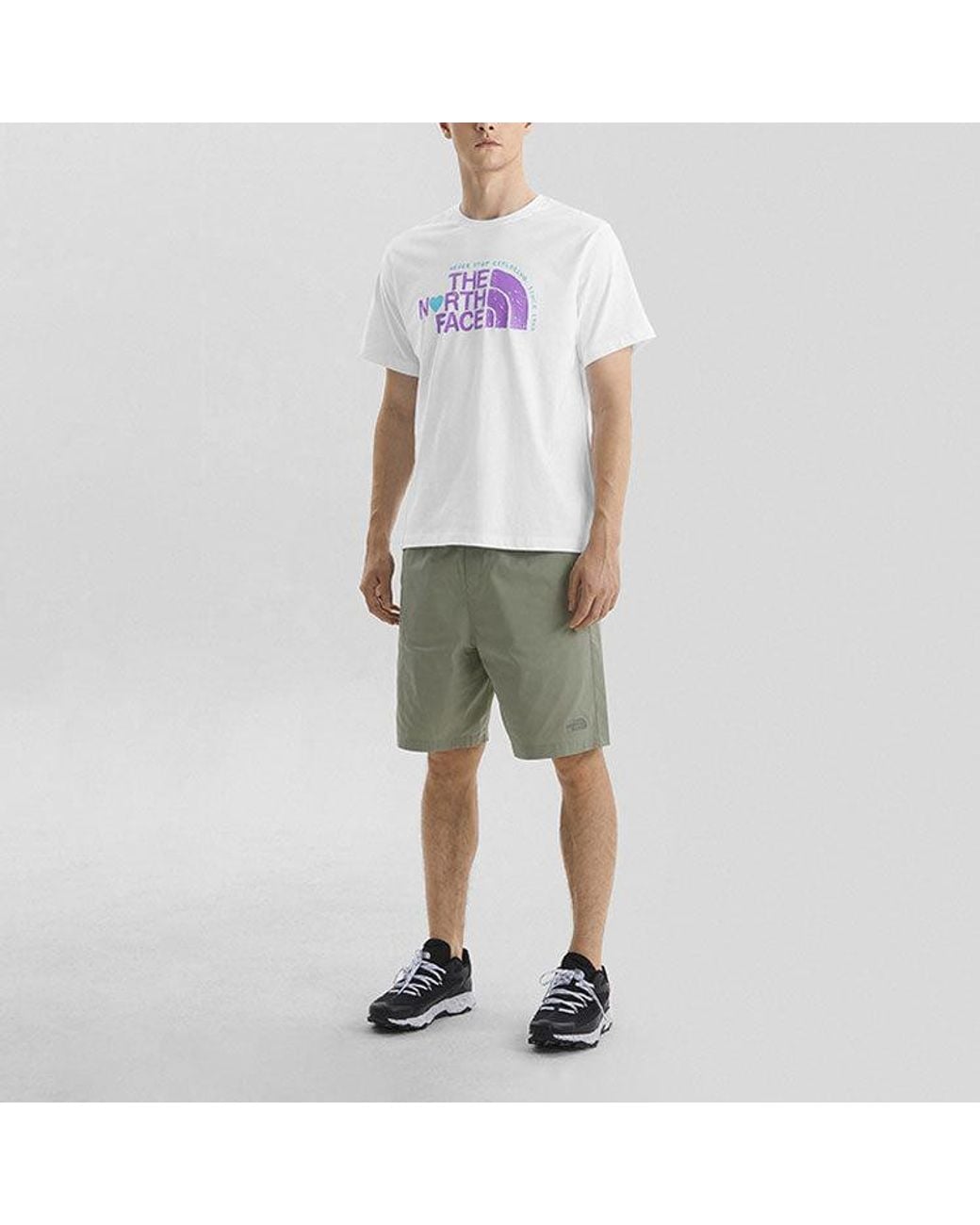 The North Face White Ss22 Logo T-Shirt for men