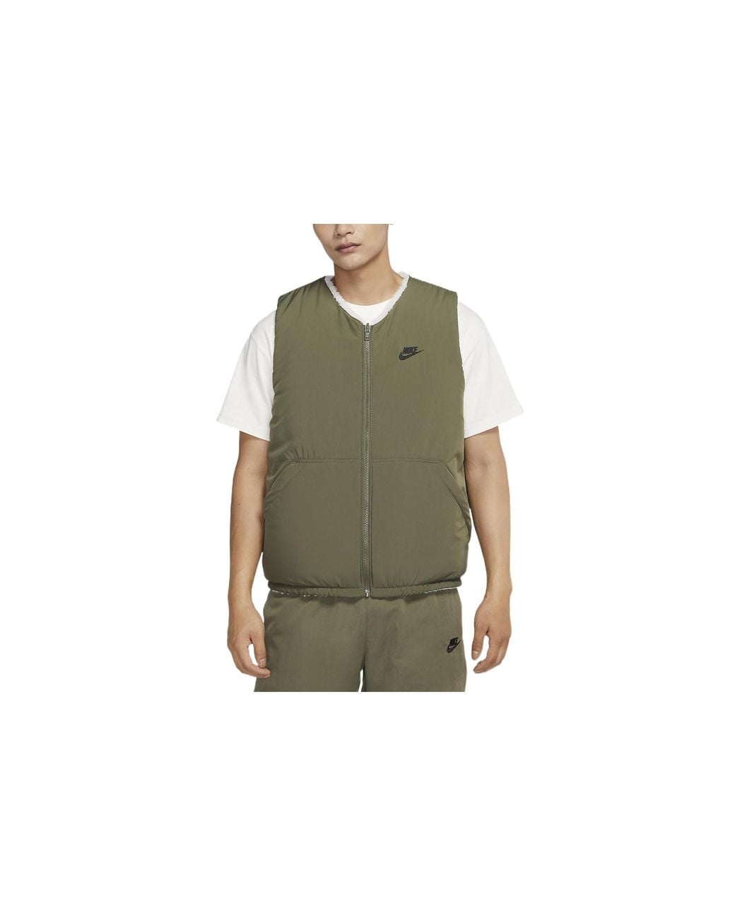 Nike White Club+ Reversible Winterized Vest for men