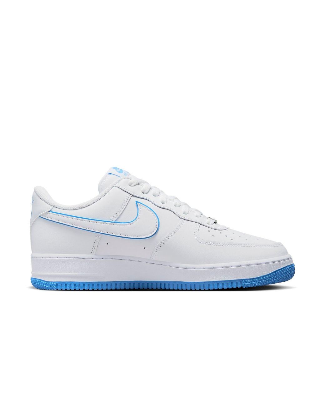 Nike Blue Air Force 1 Low University' for men