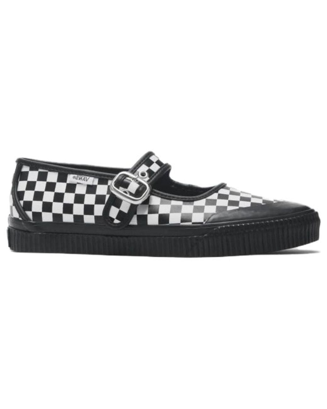 Vans Black (Wmns) Premium Mary Jane 93 'Checkerboard'
