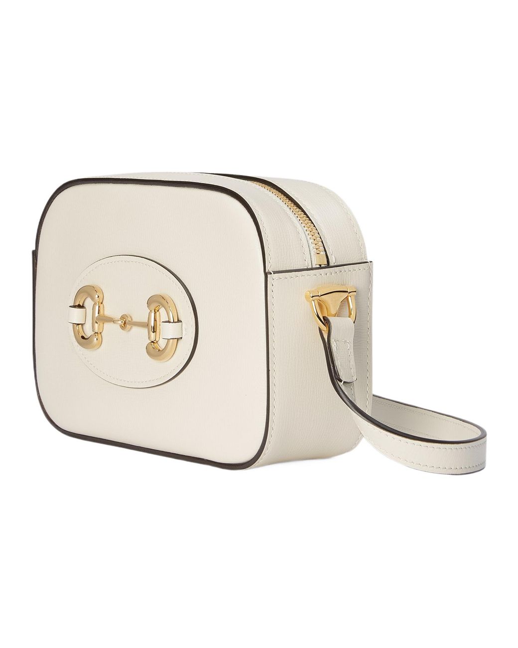 Gucci Natural Horsebit 1955 Small Camera Bag, Leather