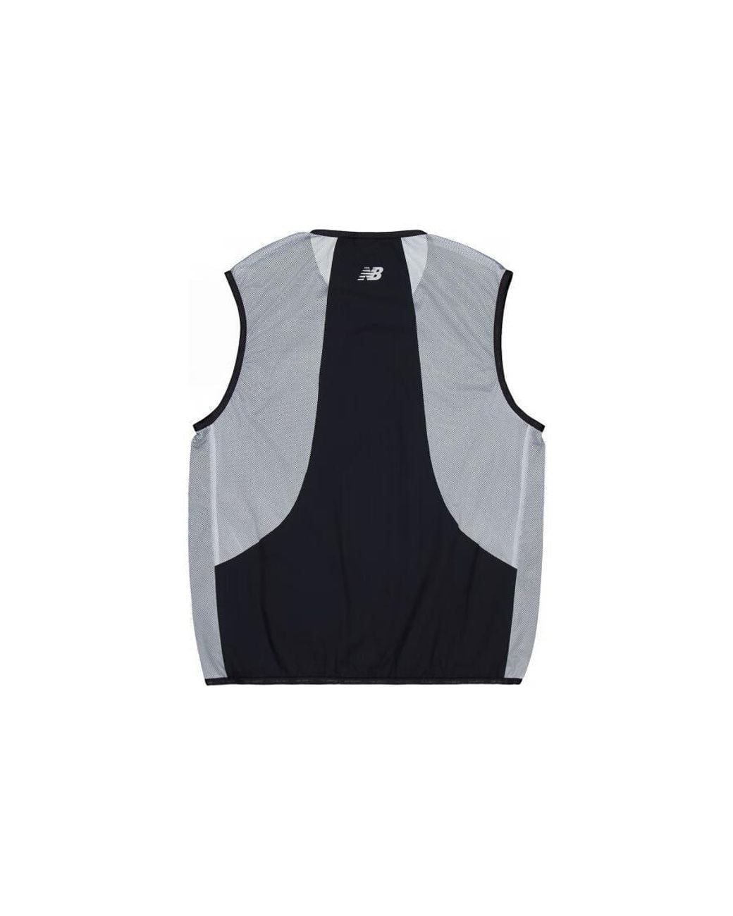New Balance Blue Vest With Mesh Pocket