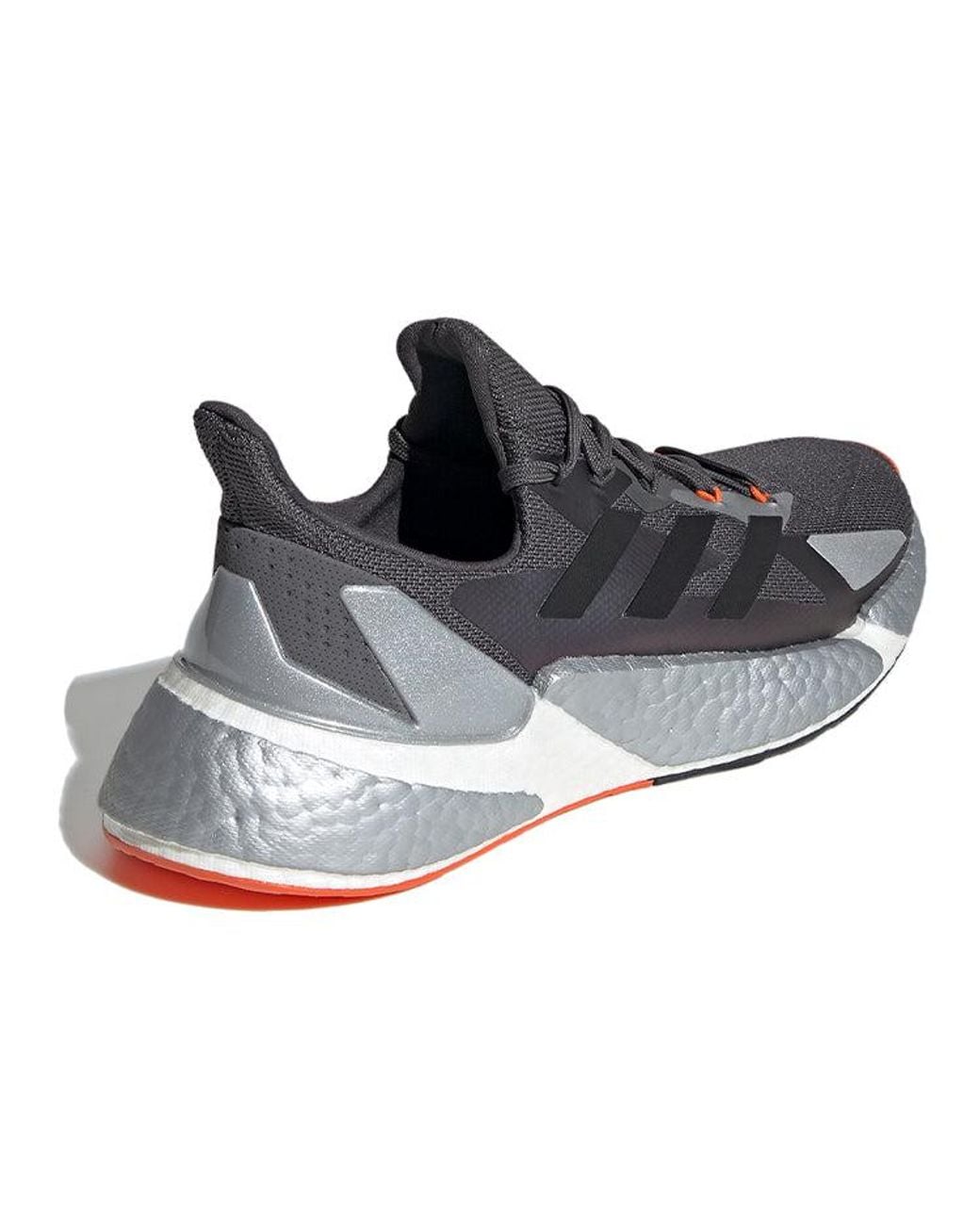 Adidas Blue X000l Splicing Colorblock Shock Absorption Sports Gray White Red for men